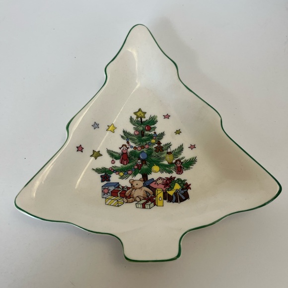 Nikko Christmas China Candy dish - Picture 1 of 4